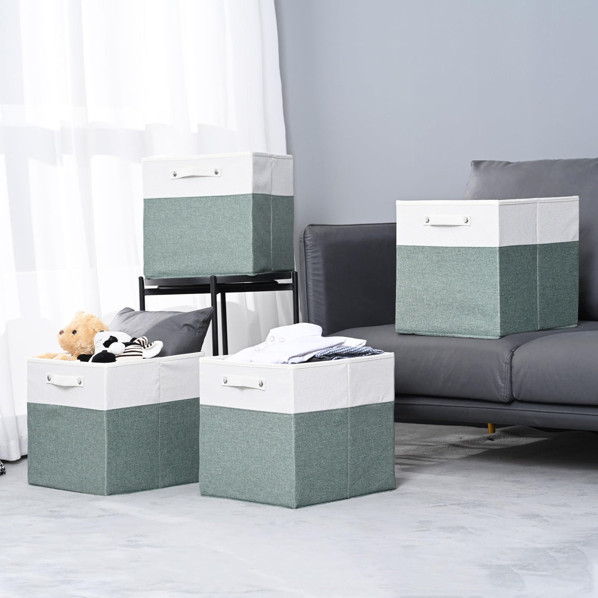FinishingBo fold-flat design saves space when not in use.