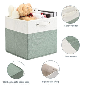 FinishingBo rigid cardboard insert bin keeps shape for tidy storage.