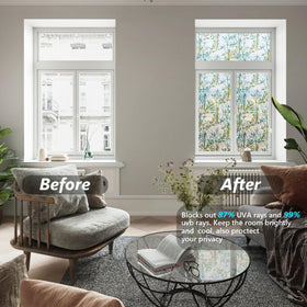 Finnez film blocks 96% UV and reflects heat for cooler interiors