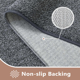 FinRèc Home machine-washable rug for quick deep-clean sessions.