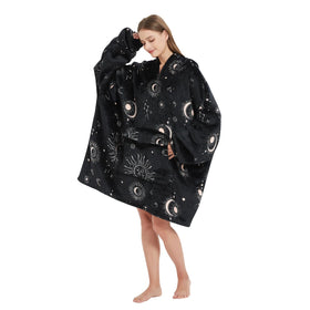 Fiosnow Sun and Moon Hoodie ready for outdoor use in cool weather