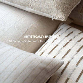 FIOUOVO detailed weave pattern pillow cover for refined texture