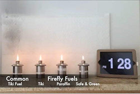 Firefly Eucalyptus Formula bottle closeup highlights clear labeling and product quality