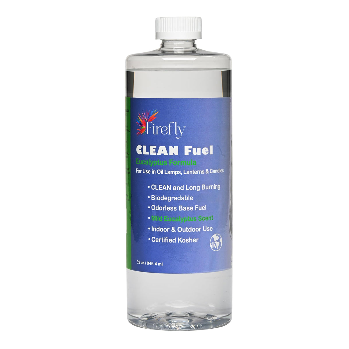 Firefly Fuel Clean Lamp Oil smokeless indoors for a comfortable glow.