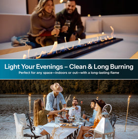 32 oz bottle suits home, events, and hospitality lighting needs.