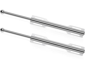 FIRJOY 12-in valet rod extended in closet for outfits