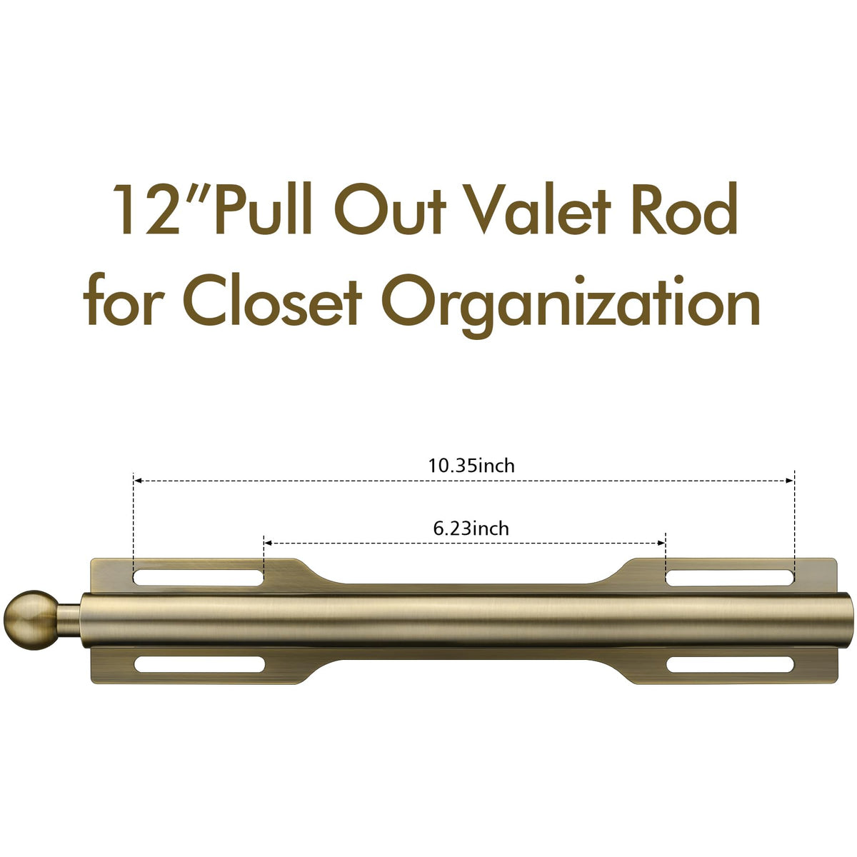 FIRJOY closet organizer 2-pack ready for quick installation.