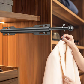 FIRJOY durable smooth-surface-rod-black protects fabrics from snags.