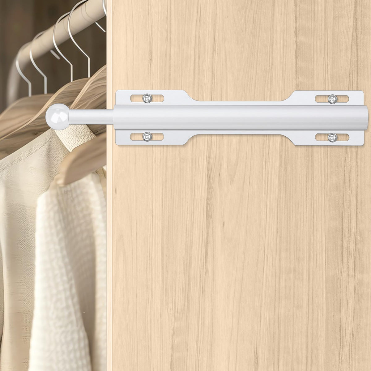 FirJoy installation hardware included for quick closet setup