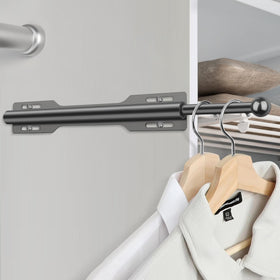 FIRJOY two-pack-closet-accessory-black simplifies wardrobe organization on demand.