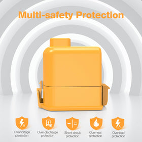 Up to 45 minutes runtime with FirstPower Pro for uninterrupted cleaning sessions.