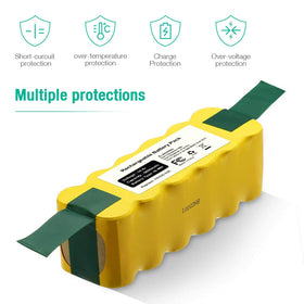 FirstPower Roomba battery quick-charge capability supports ready-to-use cleaning sessions.