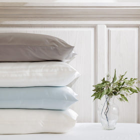 Fishers Finery mulberry silk pillowcase may support skin comfort and hair care.