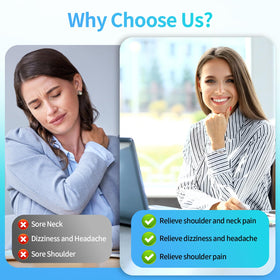 Fisiorest sleep-relax neck and shoulders design shown for better rest.
