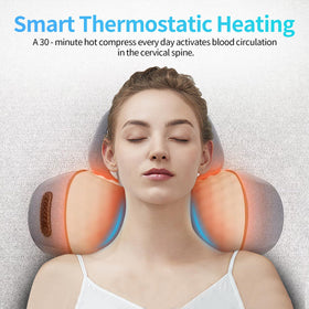 Fisiorest textured surface neck support demonstrates targeted pressure relief.