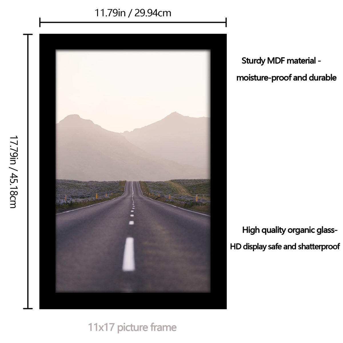 Fisnish 11x17 frame set 5 packaging highlights secure delivery and protection of artwork