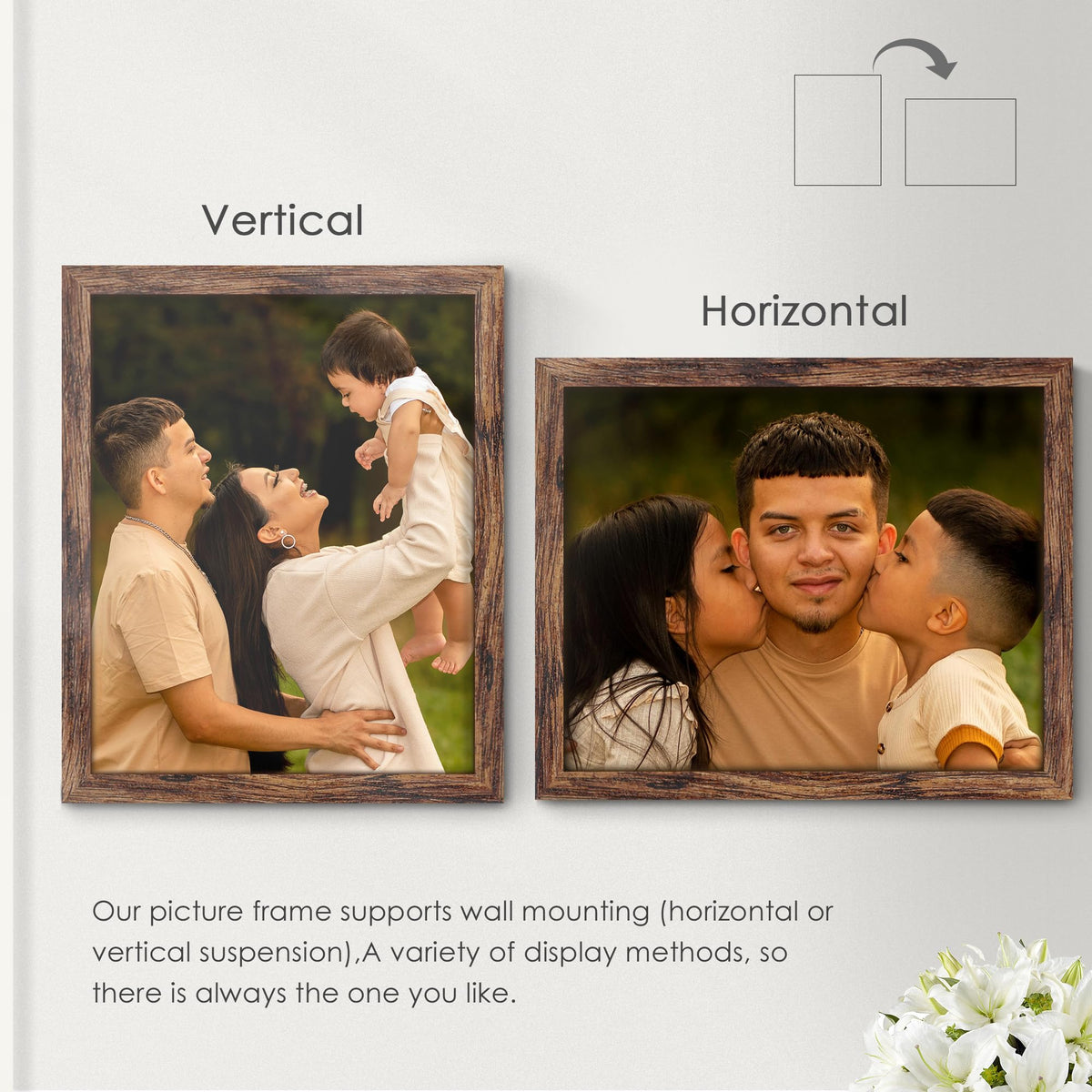 Fisnish back panel with spring-loaded design for quick photo changes