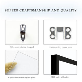 Fisnish 16x24 frame styling complements bedrooms and galleries