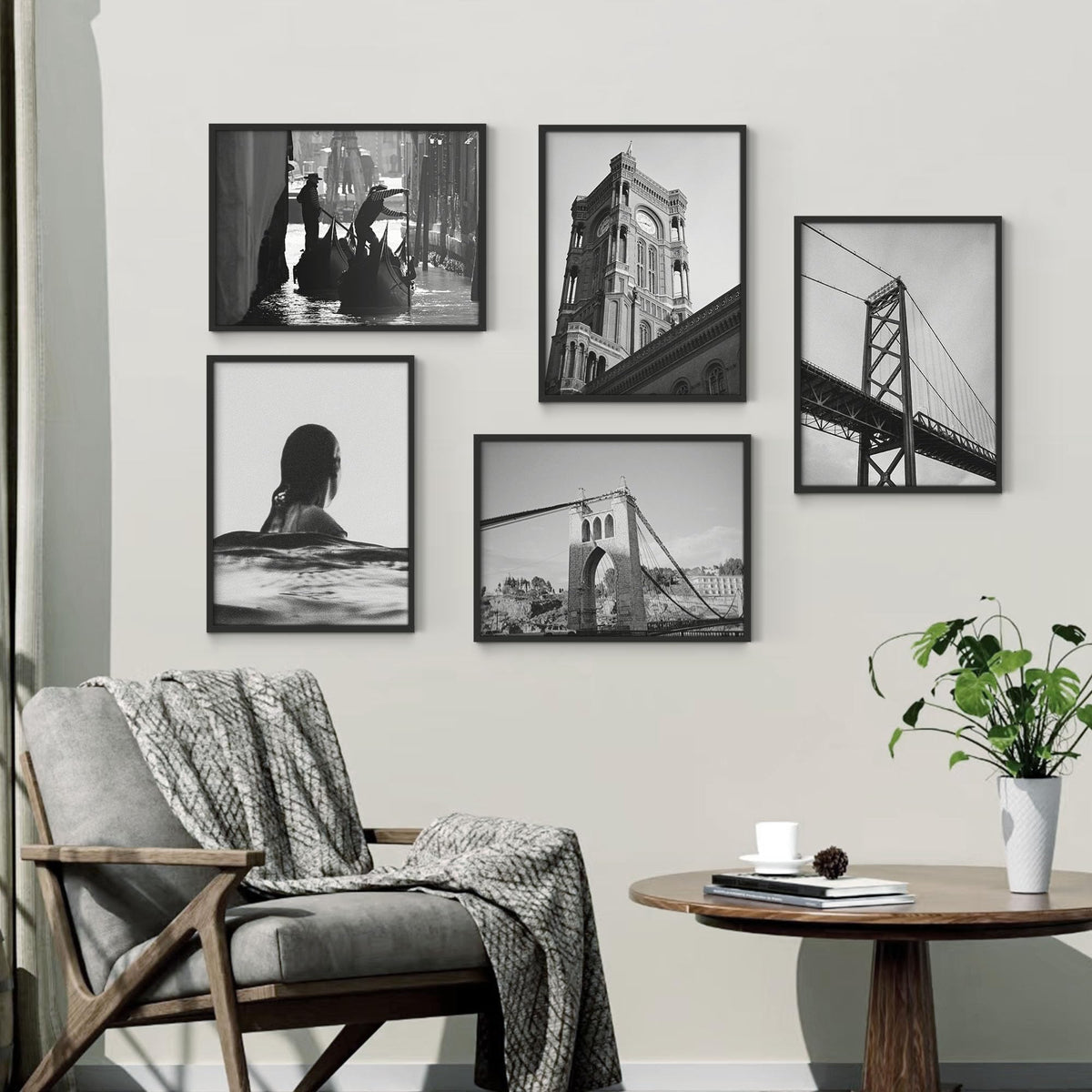 Fisnish 18x24 frame with clear plexiglass for crisp photo visibility