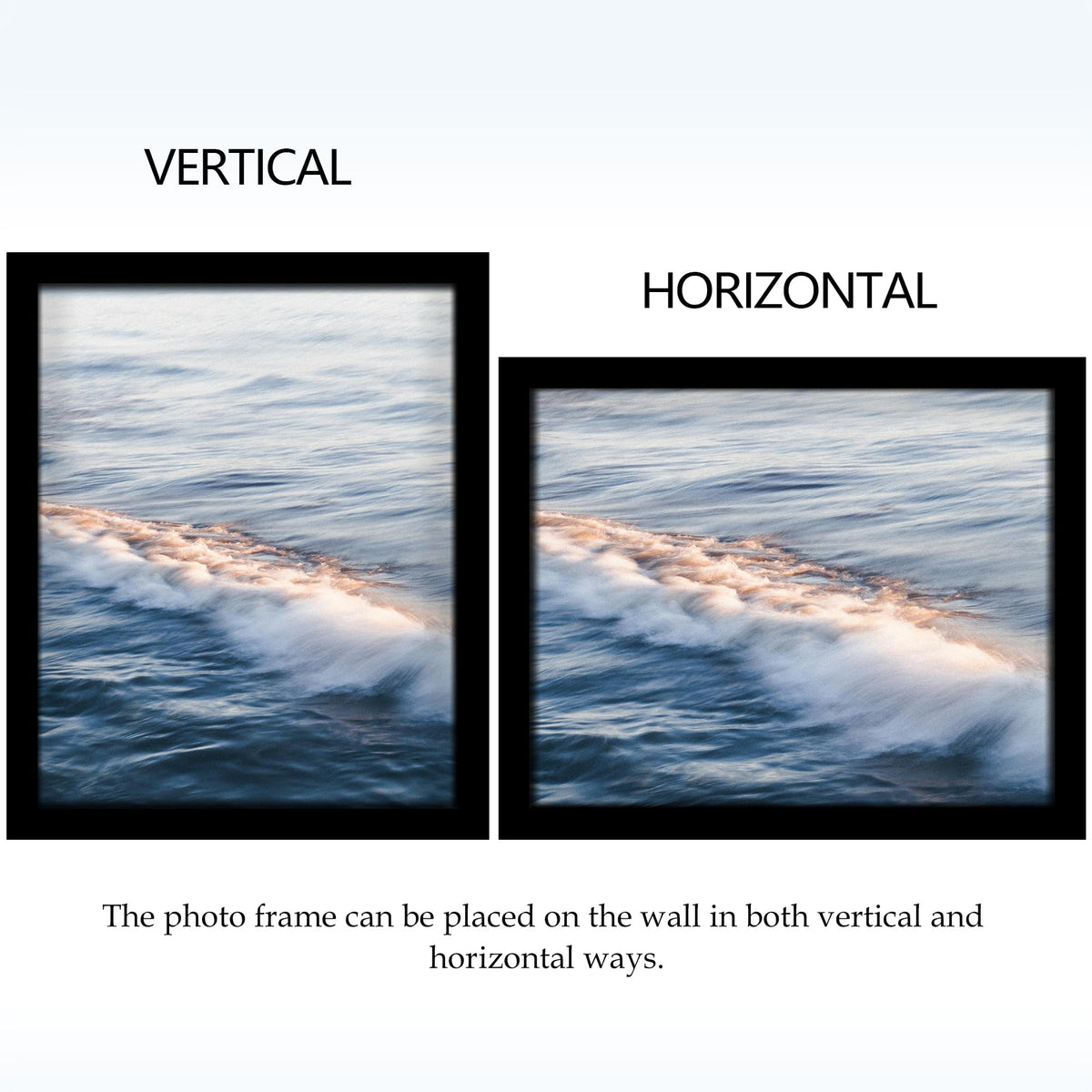 Fisnish 24x30 poster frame spring-loaded back makes swapping simple.