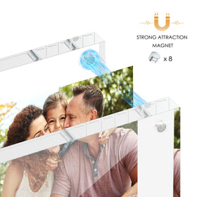Fisnish gift-ready packaging for a thoughtful photo frame set