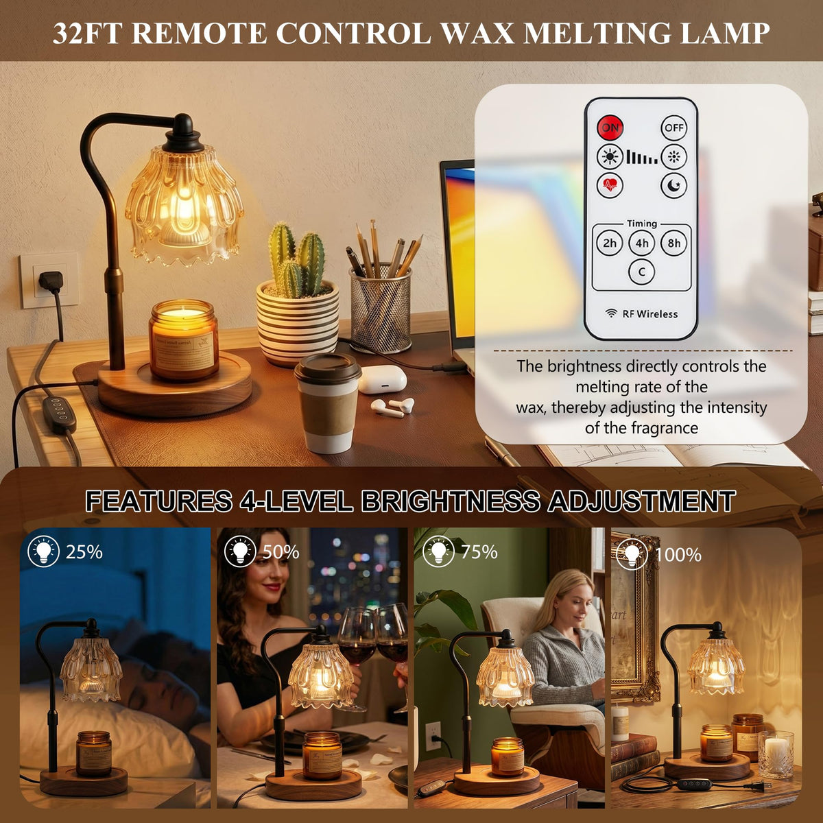 Remote control and auto timer interface on the Fitrobust warmer.