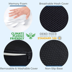 5 STARS UNITED breathable mesh cover helps maintain comfort throughout the day.