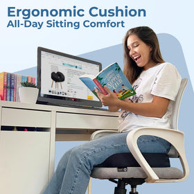 5 STARS UNITED chair-compatible pillow ideal for office, gaming, and dining chairs.