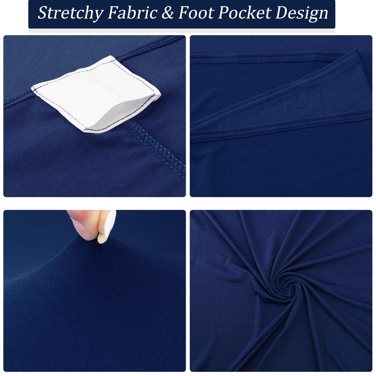 Fivenl spandex-polyester fabric resists wrinkles and stains for reuse