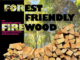 FiveOaks cherry wood for pizza baking enhances outdoor cooking experiences.