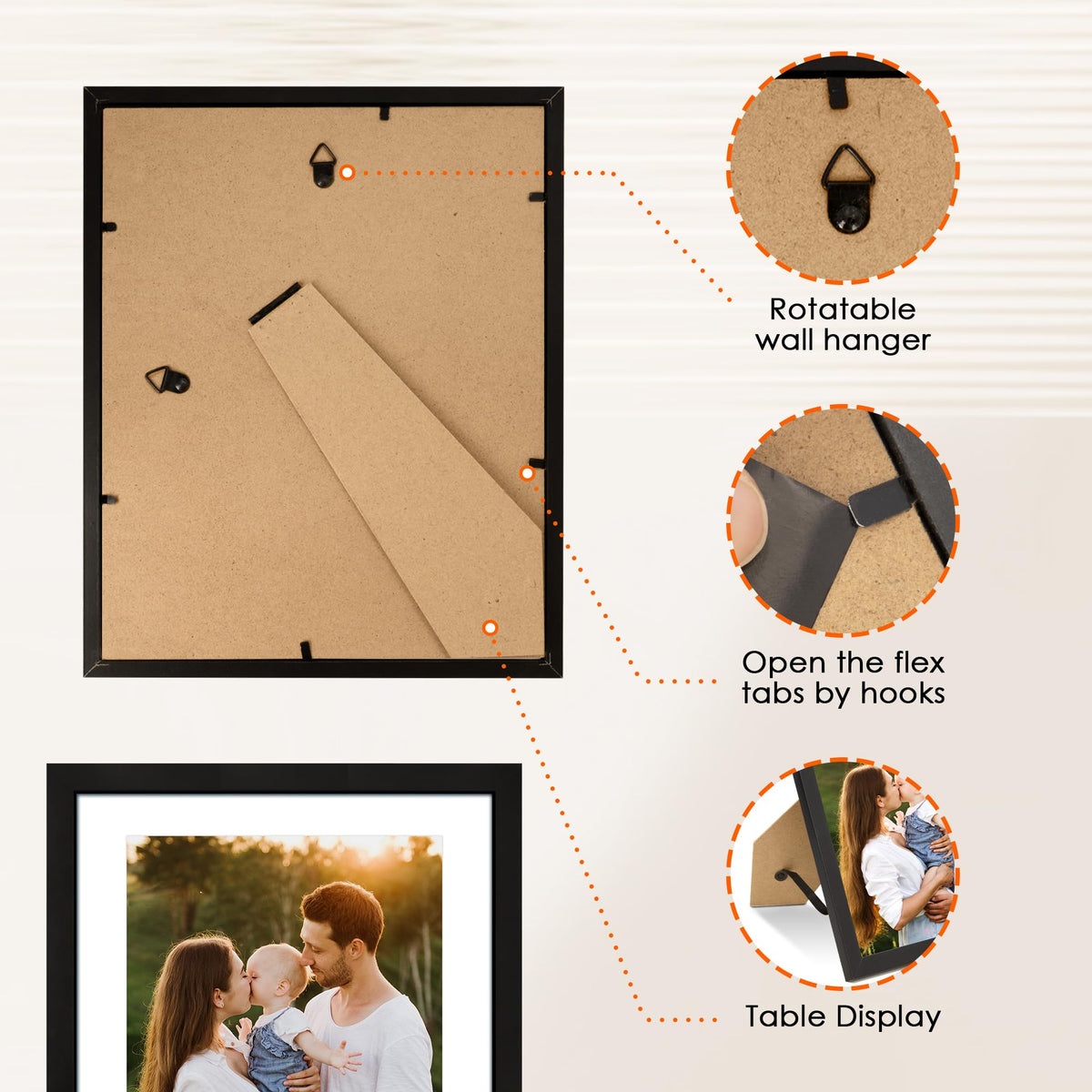 FIXSMITH durable MDF construction ensures lasting photo protection.