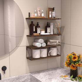 Fixwal shelves support up to 40 lbs for sturdy mounting
