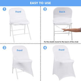 Fixwal chair cover being machine-washed after event for easy care
