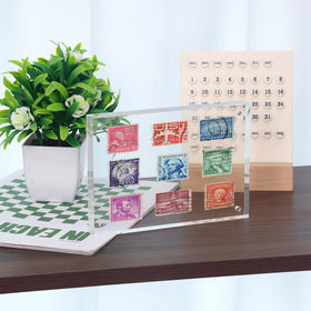 Office desk display using Fixwal frames for two photos