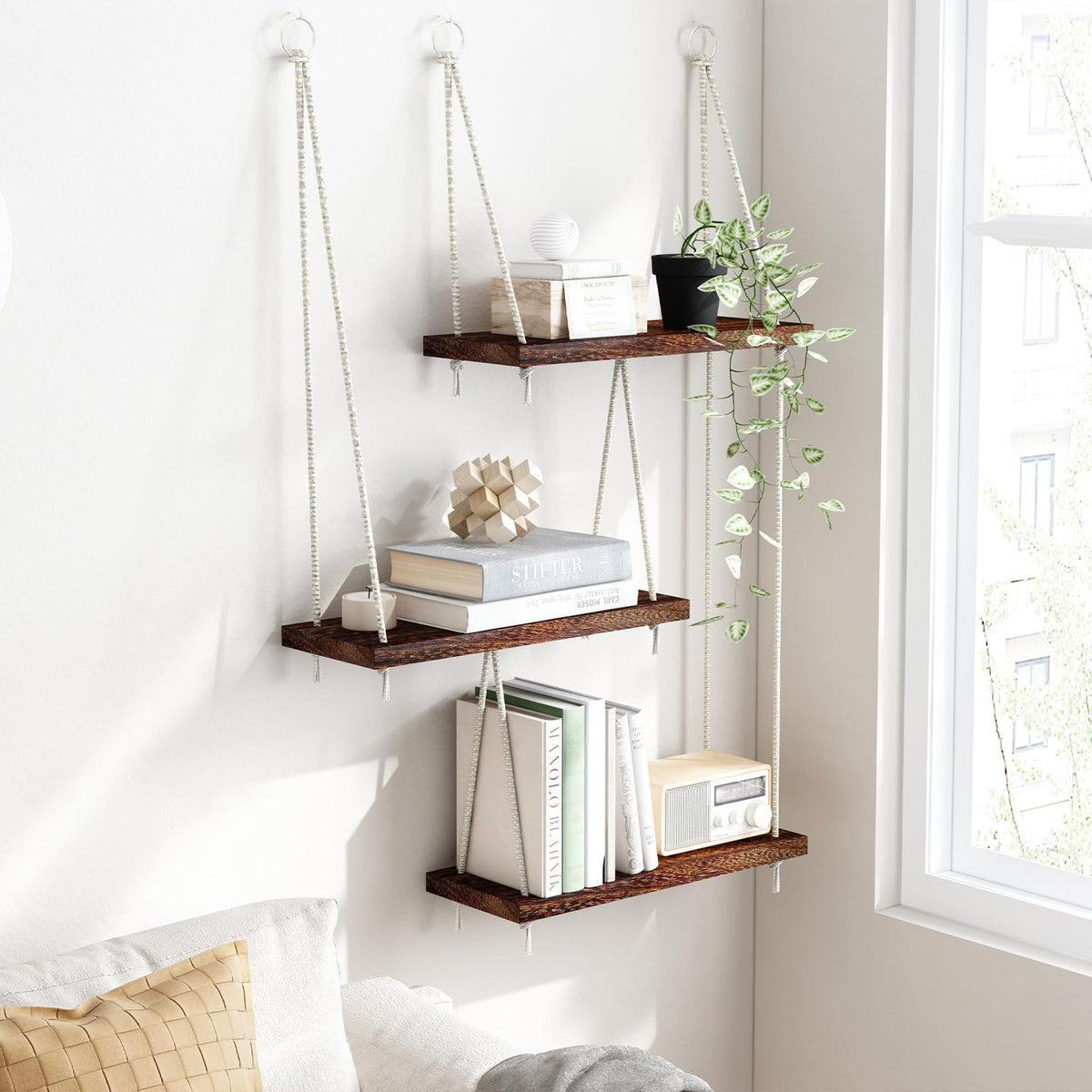 Fixwal bathroom storage shelf keeps essentials neatly accessible.