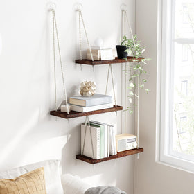Fixwal bathroom storage shelf keeps essentials neatly accessible.