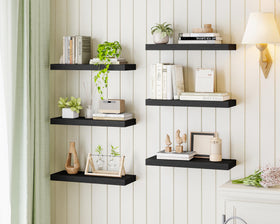Fixwal bathroom towel display for tidy, accessible bathroom storage.