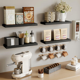 Fixwal small item display shelf keeps counters clear