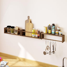 Fixwal brown finish adds warm, natural touch to nursery decor.