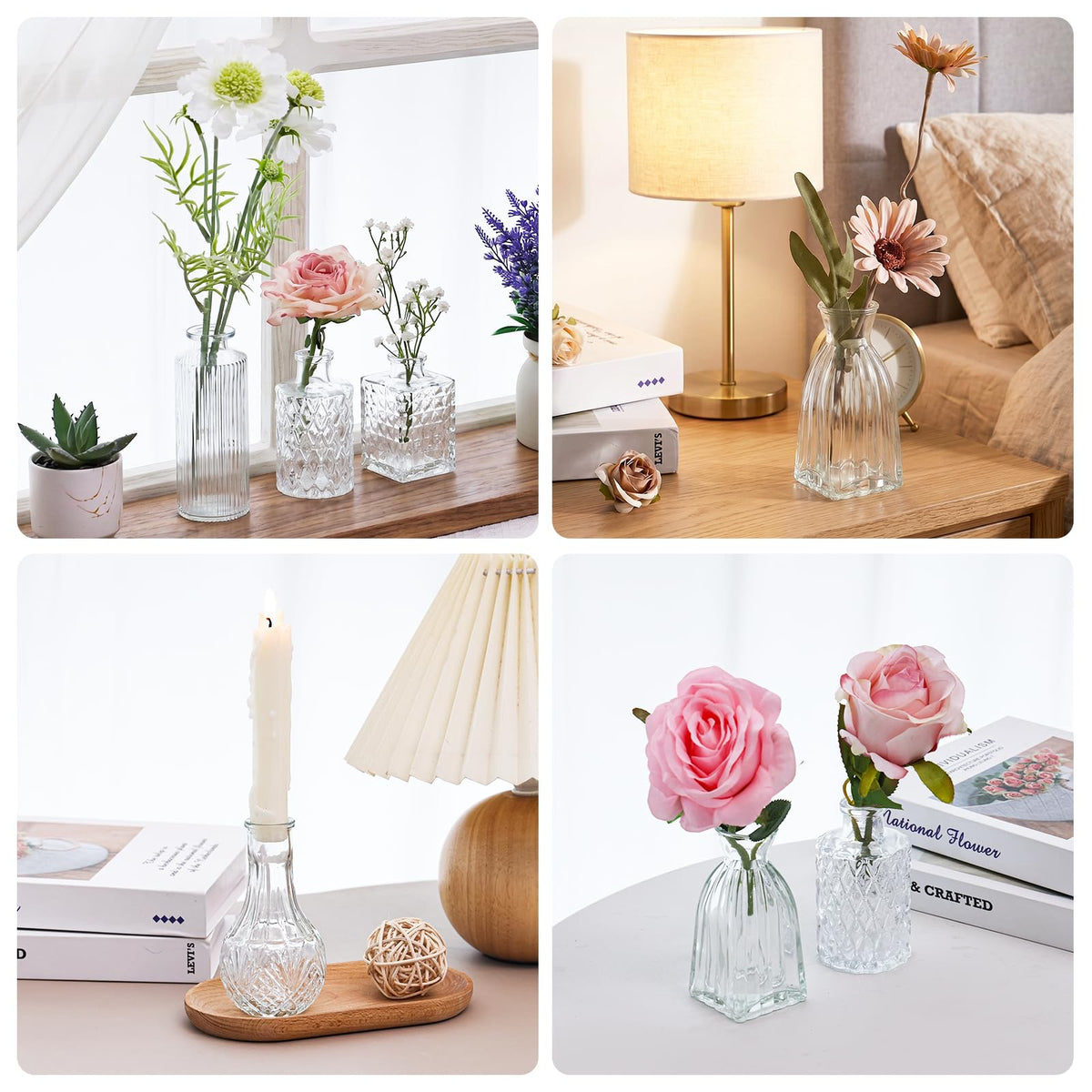 Fixwal bud vases securely packaged to prevent breakage during shipping