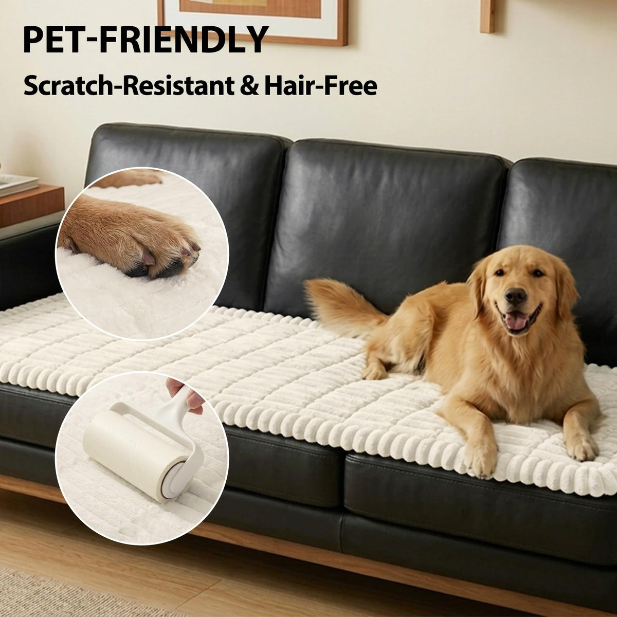 Fixwal car seat cover with waterproof backing shields seats from messes