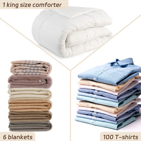 Fixwal clothes storage bag provides quick item location