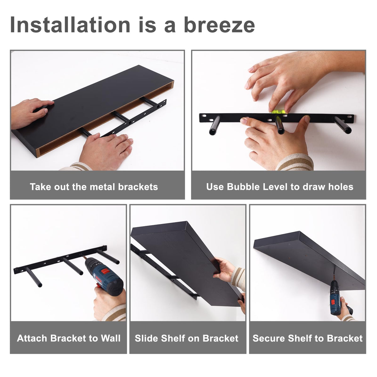 Fixwal compact design frees room while keeping essentials accessible