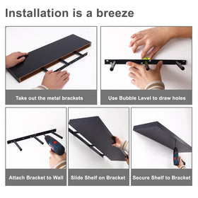 Fixwal compact design frees room while keeping essentials accessible