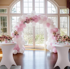 Fixwal room-ready white tablecloths handle indoor and outdoor setups with wrinkle resistance.