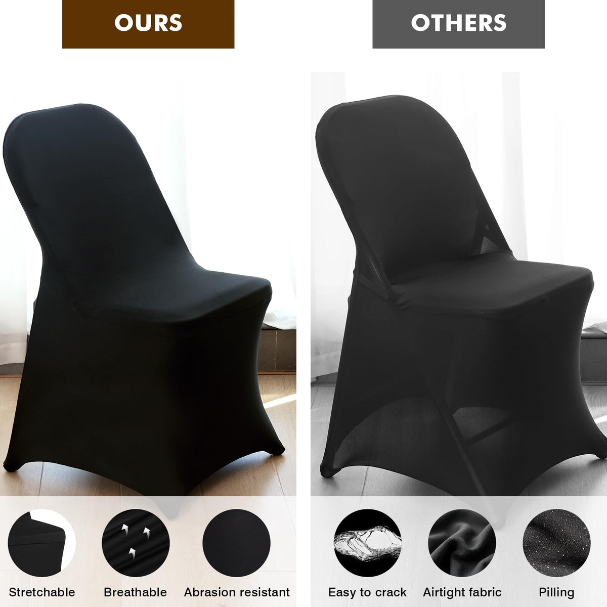 Fixwal easy-care chair cover designed for repeated use and quick care.