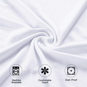 Fixwal easy-clean spandex tablecloth washes in cold water for quick reuse.