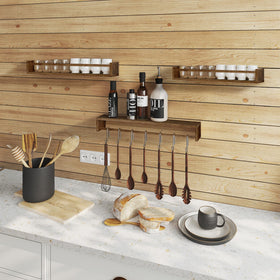 Fixwal nursery shelves help create a cozy, organized reading and play area.