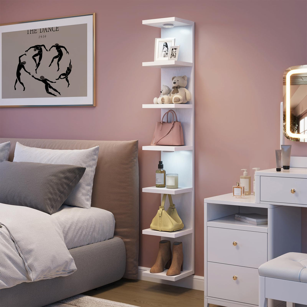 Fixwal easy-installation wall shelf enables quick, space-saving setup