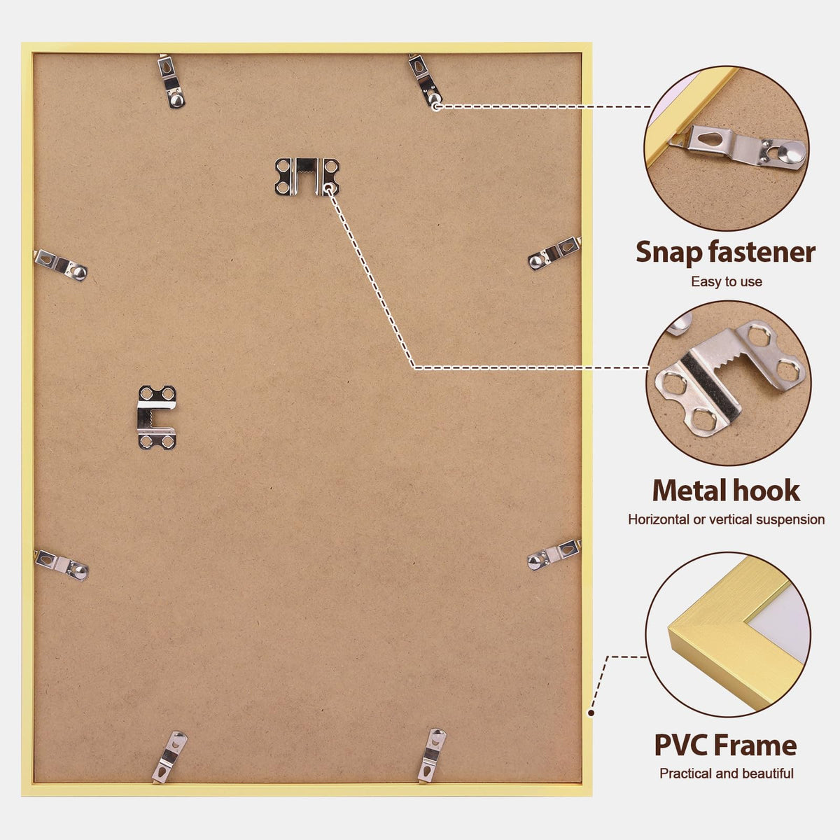 Fixwal gift-ready frames ideal for Mother's Day or Graduation.